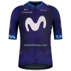 Fietskleding (Fietsshirt + Korte Koersbroek) 2023 Movistar Team - Blauw
